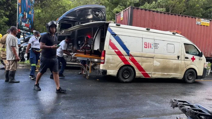 Accidente grave en autovía del nordeste.