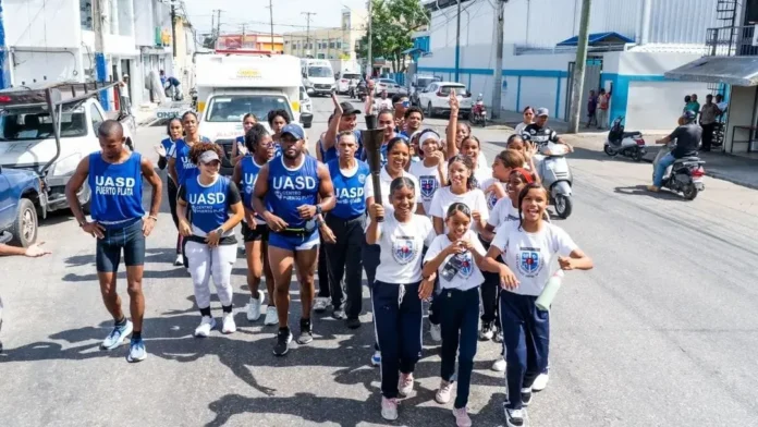 Antorcha de Juegos Tony Barreiro en Puerto Plata