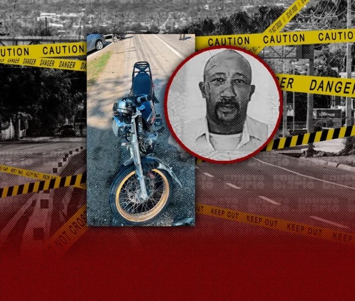 Accidente de motocicleta en Puerto Plata.