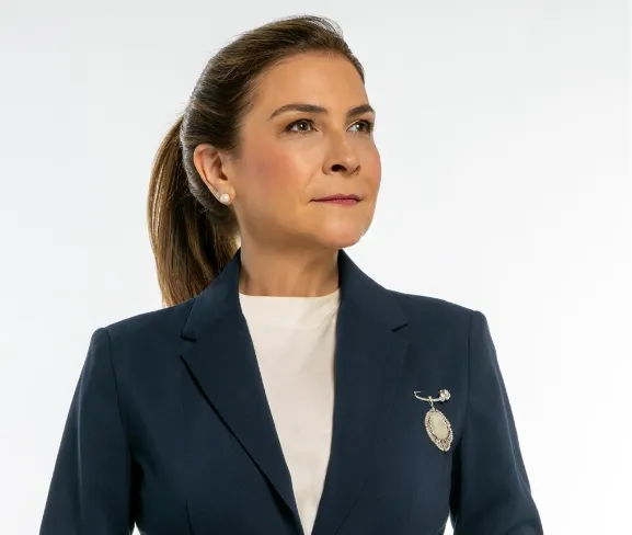 Carolina Mejía muestra solidaridad con España.