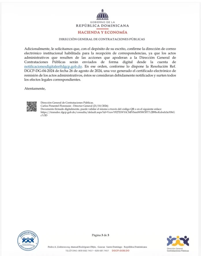 Suspensión de licitación de OMSA por irregularidades.