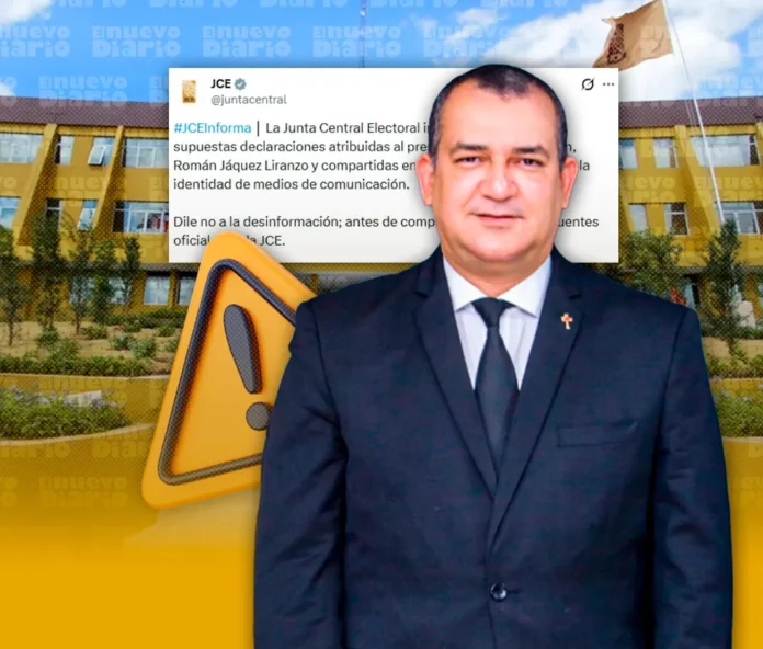 JCE desmiente declaraciones falsas de Jáquez