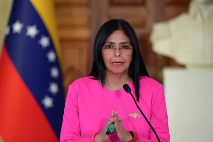 Delcy Rodríguez en gira por Aragua y Carabobo.