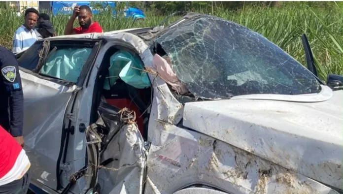 Accidente fatal en Higüey, dos fallecidos.