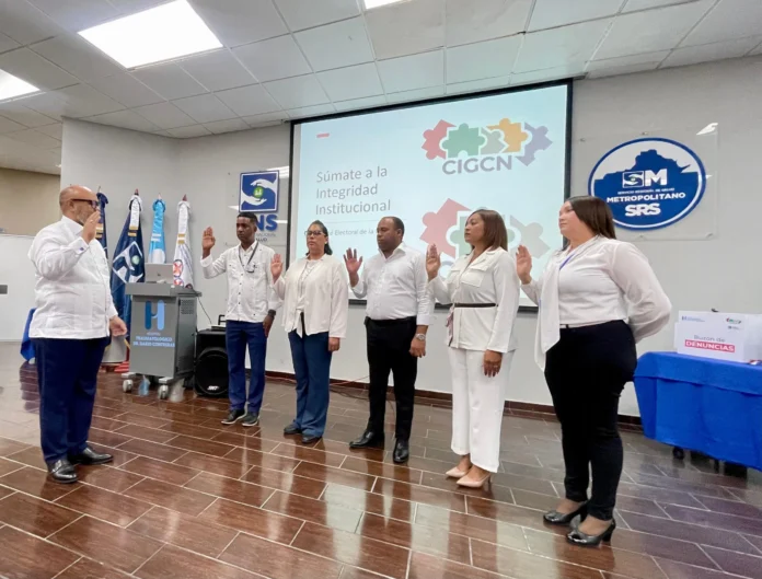 Juramentación del Comité Electoral en hospital.