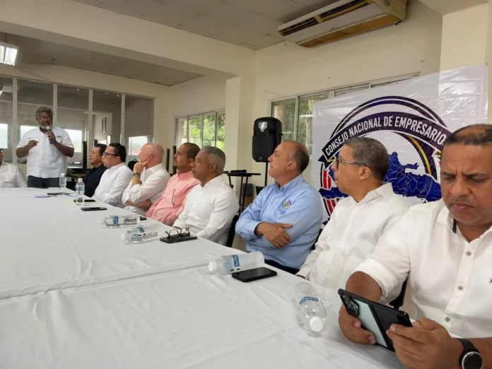 Consejo Nacional de Empresarios en Dajabón.