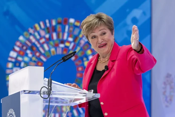Georgieva del FMI habla sobre inversión en IA