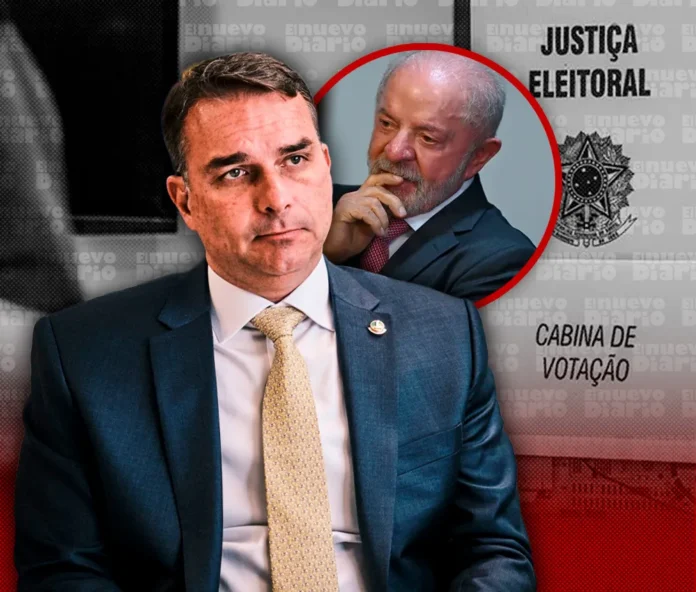 Flávio Bolsonaro critica promesas de Lula.