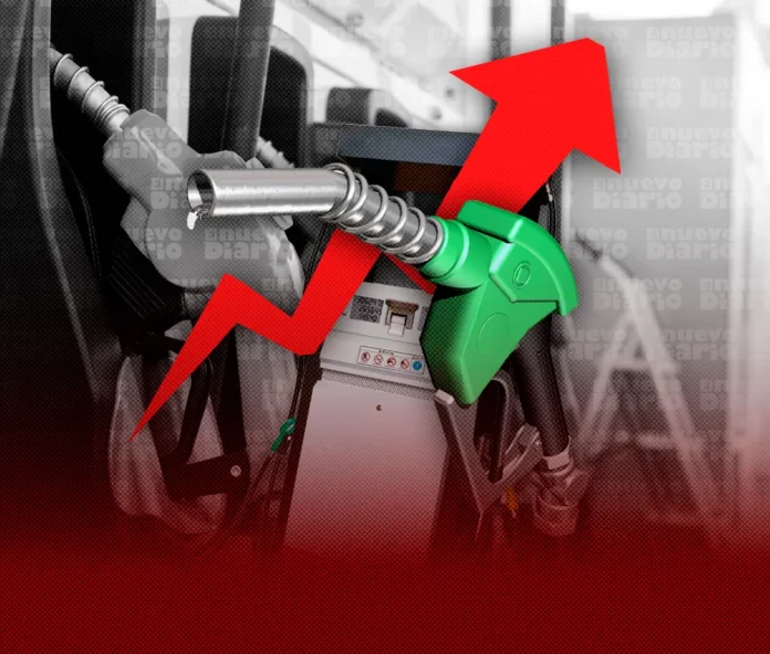 Aumento de precios de combustibles en octubre