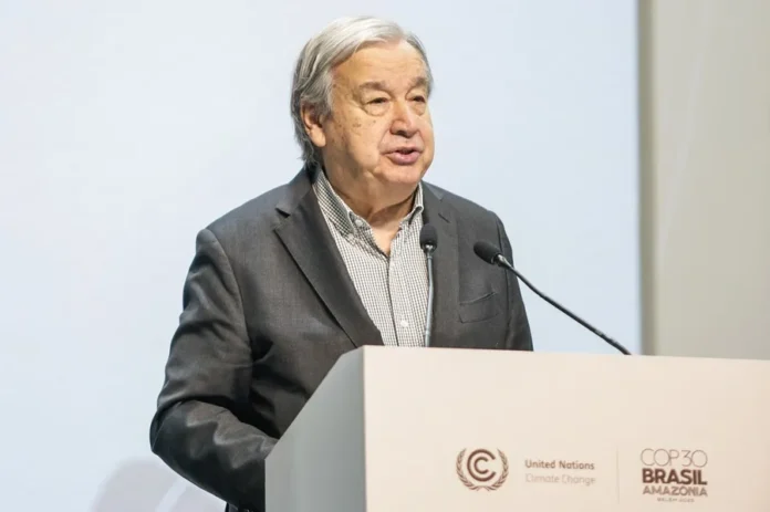 Guterres pide fin de guerra en Gaza.