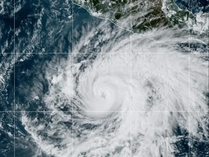 Tormenta tropical Vance en México