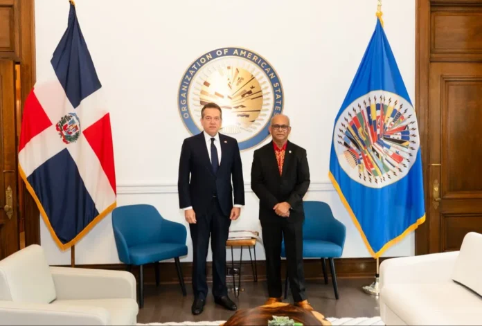 Canciller de RD se reúne con OEA.