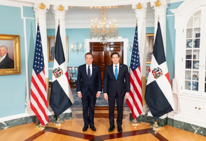 Bisonó y Rubio discuten cooperación RD-EE.UU.
