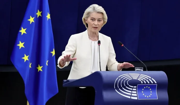 Von der Leyen apoya a Zelenski en Ucrania