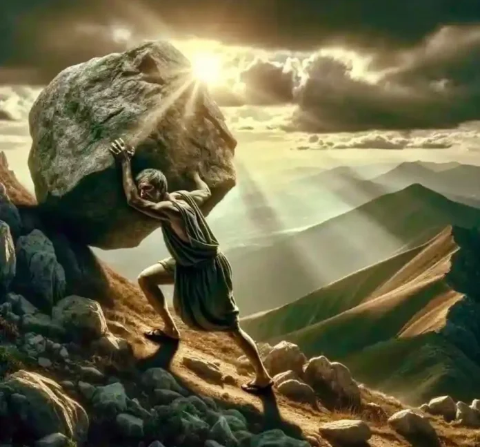 Sísifo simboliza la lucha diaria de vivir.