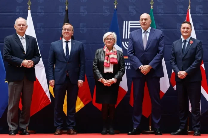 Cinco países europeos unidos contra Rusia.