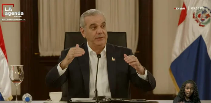 Abinader habla sobre subsidios y pobreza.
