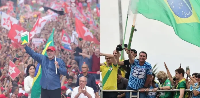 Lula y Bolsonaro cierran campañas en Brasil.