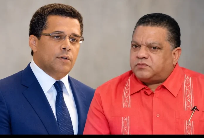 Mario Díaz y David Collado en conversaciones.