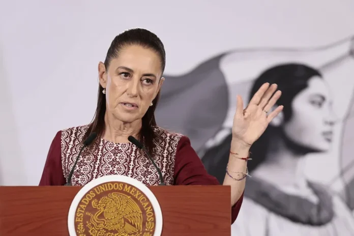 Sheinbaum critica orden de arresto política.