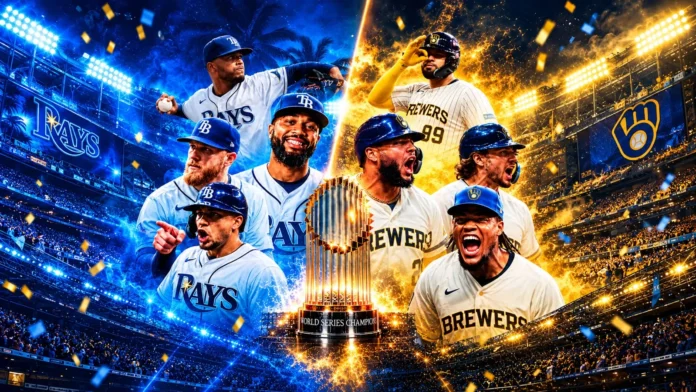 Cerveceros y Rays en la Serie Mundial 2026