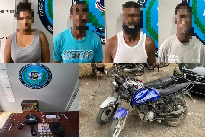 Policía arresta y ocupa drogas en Valverde