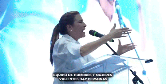 Carolina Mejía suma nuevos líderes para 2028.