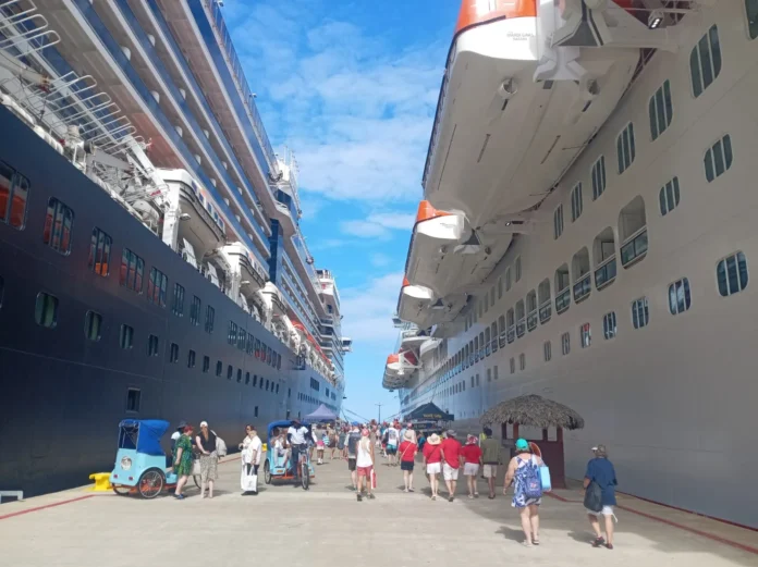 Puerto Plata recibe turismo de cruceros.
