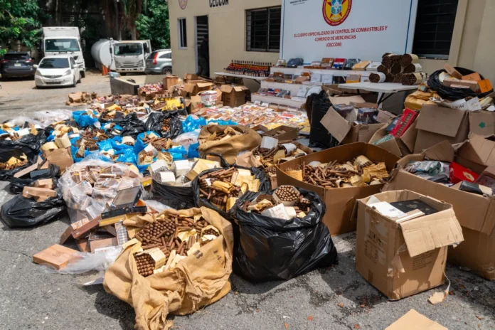 Decomiso de puros y mamajuana en La Altagracia.
