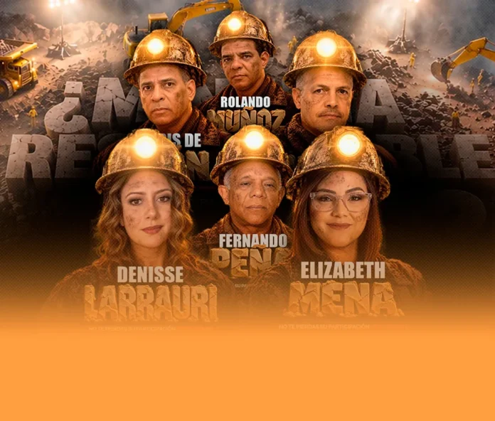 Debate sobre minería con expertos destacados.
