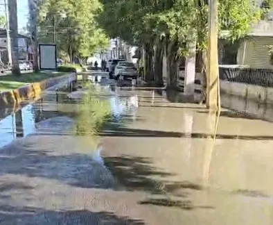 Rotura de tubería interrumpe suministro de agua