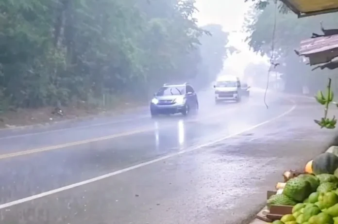 Aguaceros y tormentas en Puerto Plata.