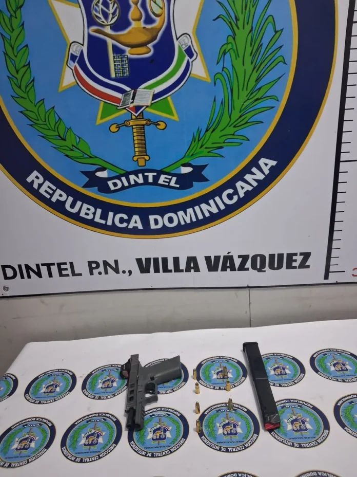 Policía Nacional incauta armas en Montecristi