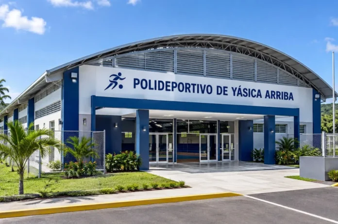 Polideportivo en Yásica Arriba para el deporte.