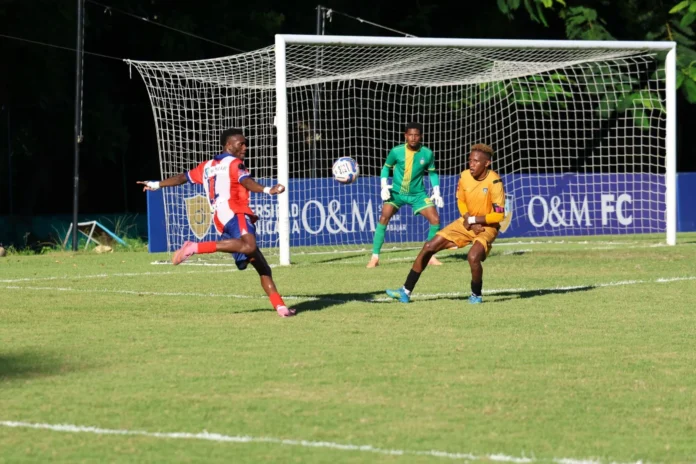 Empate sin goles entre OyM y Delfines.