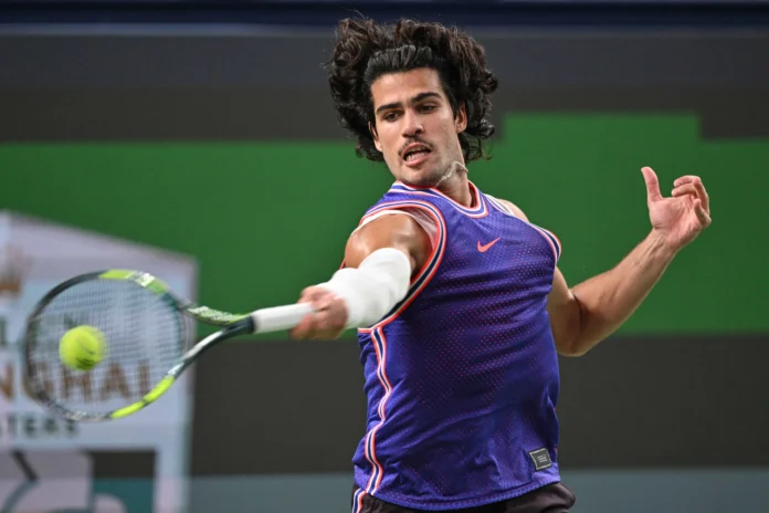 Alcaraz en el torneo de Viena 2023