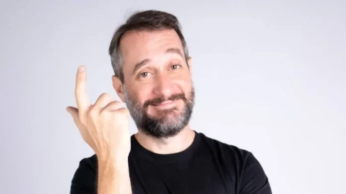 Carlos Sánchez en su espectáculo benéfico.