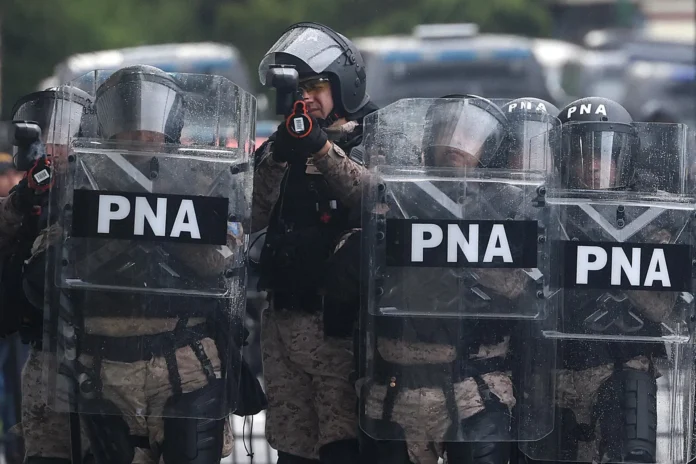 Protesta por financiamiento educativo en Buenos Aires