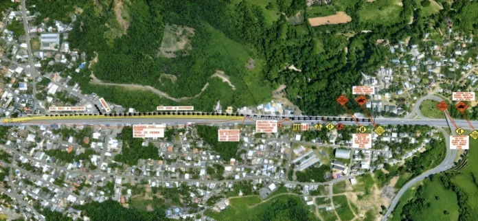 Cierre de rampas en elevado Piedra Blanca