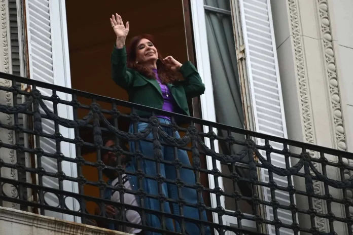 Cristina Fernández y Máximo Kirchner en juicio.