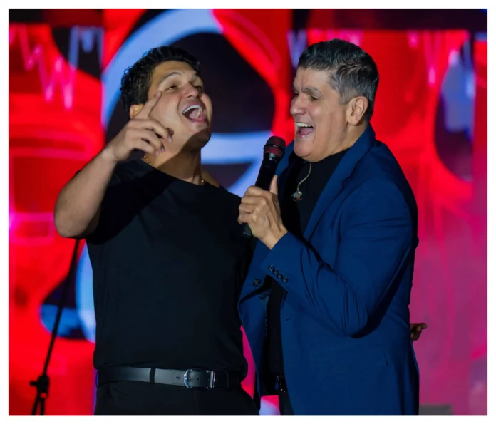 Eddy Herrera y Elder Dayán en 