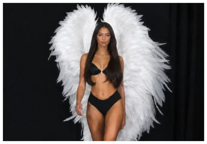 Andreína Martínez brilla en desfile de Victoria's Secret.