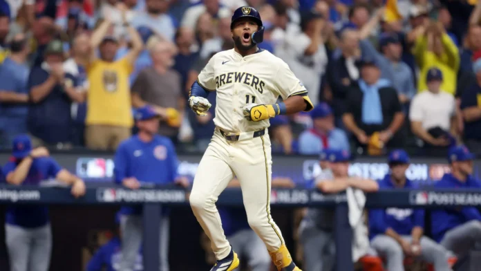 Jackson Chourio lidera a Cerveceros en playoffs.