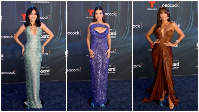 Moda vibrante en Premios Billboard 2026