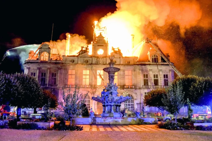 Disturbios en Francia por protestas sociales.