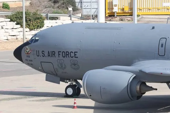 Avión militar de EE. UU. en Haití.