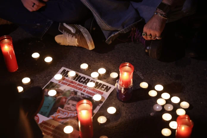 Indignación por la muerte de Maricarmen.