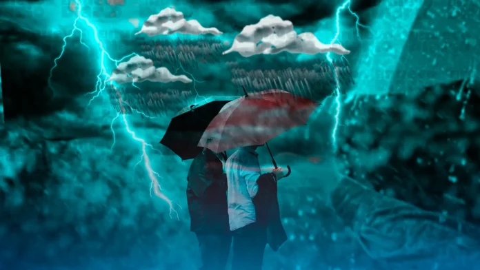 Onda tropical genera lluvias y tormentas eléctricas