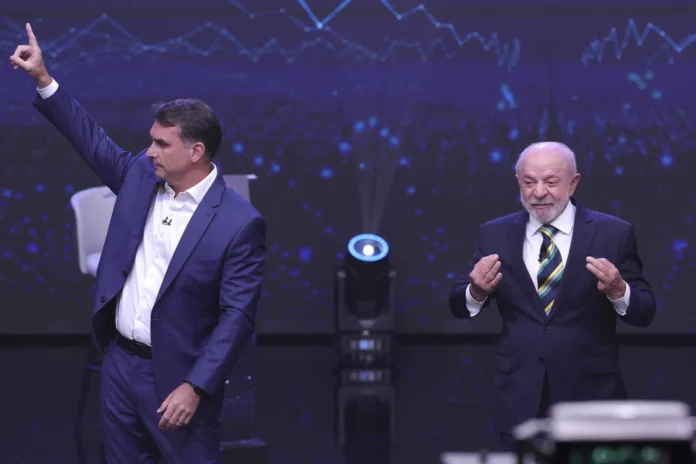 Debate entre Lula y Bolsonaro antes del balotaje.
