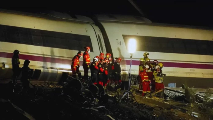 Luto nacional en España por accidente ferroviario.